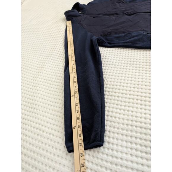 Johnnie O Mario Mix Media Water Repellent Zip-Up Jacket Twilight - Picture 15 of 16